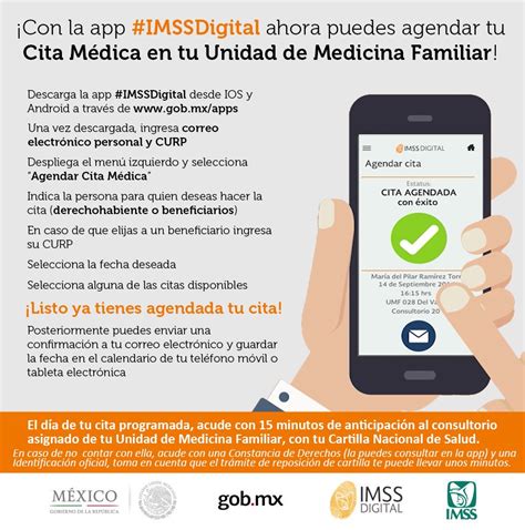 telefono para sacar cita en el imss|Agenda tu Cita Médica Digital